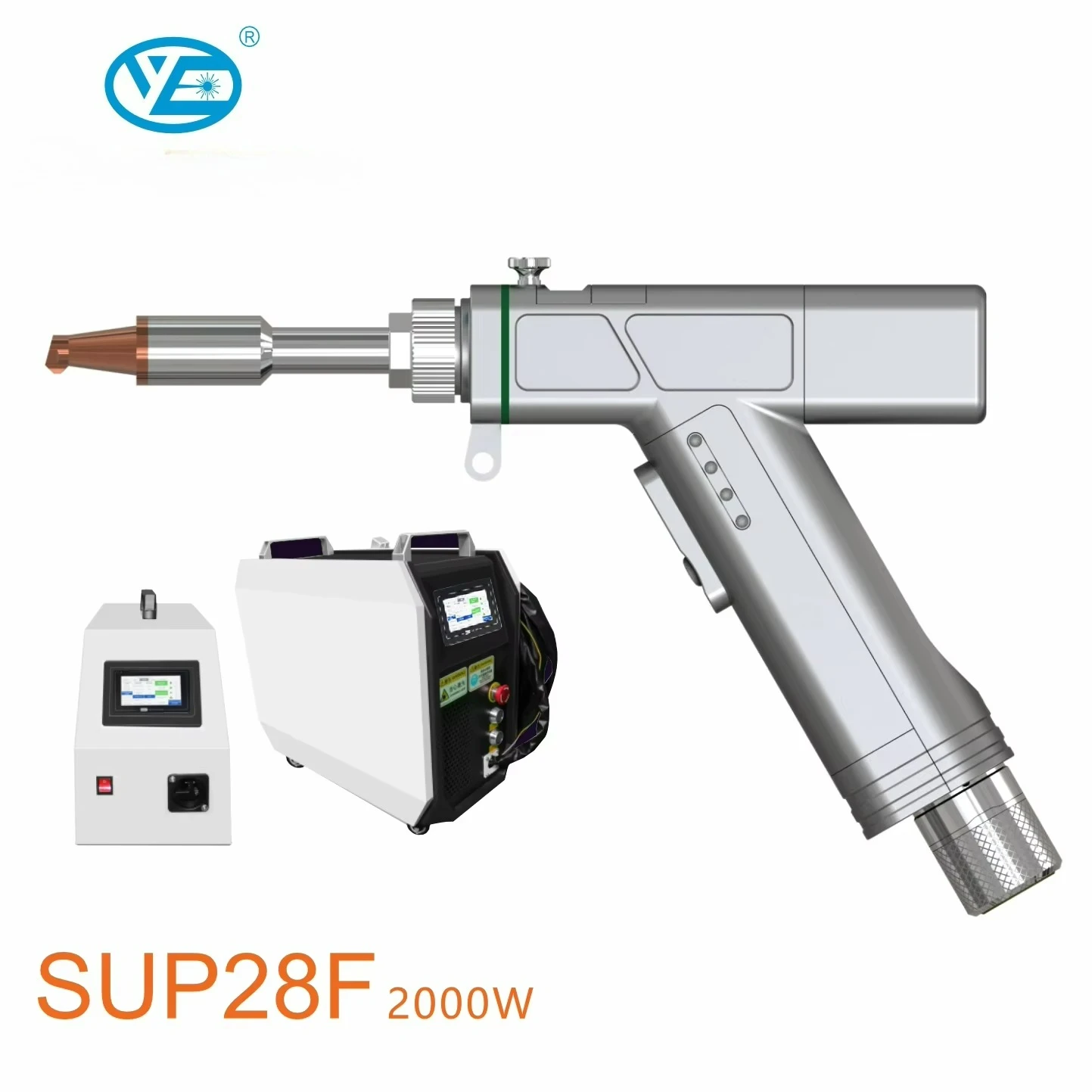 NEW 2000W SUP28T  Handheld Laser air Cooled Welding Head Industrial Grade Welder Gun Preferred for Metal Processing