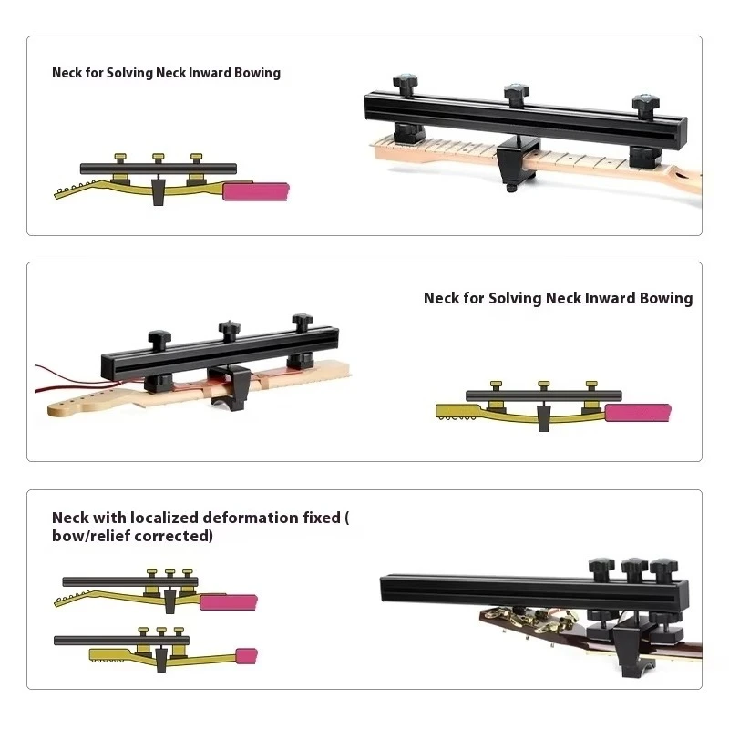 Guitar Neck Straightener Is Used for Bending and Deforming The Neck of All Guitars