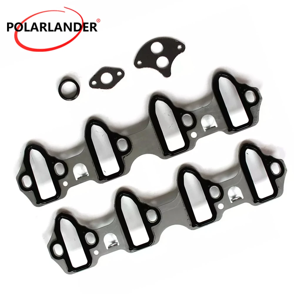 

Intake Manifold Gasket Set For Chevy Silverado GMC Sierra 4.8L 5.3L 6.0L Vortec V8 1999-2014