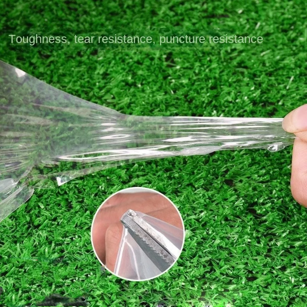 Plastic Clear Greenhouse Film Polytunnel Protective Transparent Film PE Cultivation Hot House Cover Garden Accessories