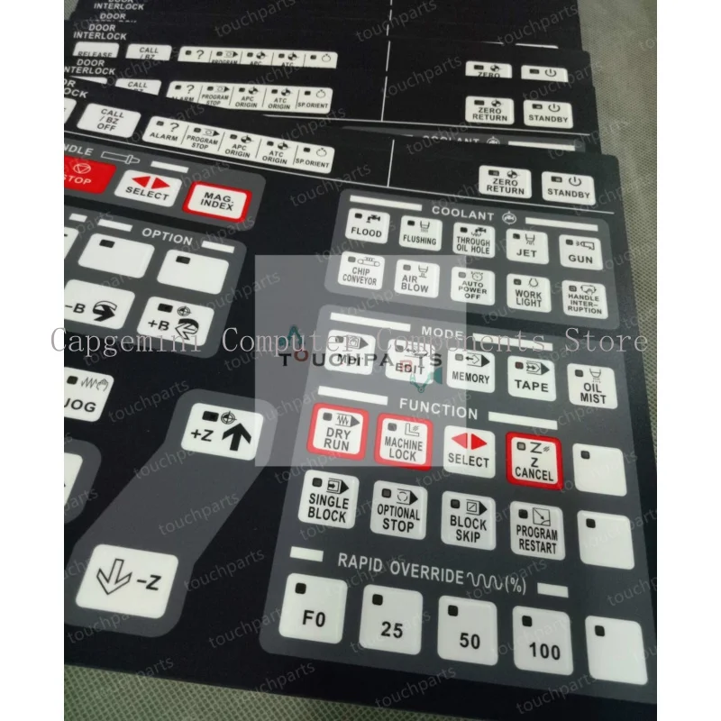 HYUNDAI KIA Vertical Machining Center Operating Membrane Overlay VX-400 VX-500