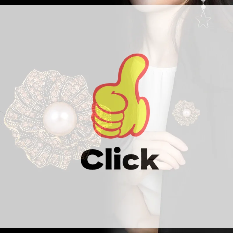 الرجعية ليف اللؤلؤ بروش دبوس مع الماس جزءا لا يتجزأ من أنيقة مجوهرات عصرية الإكسسوار دبوس بروش #1