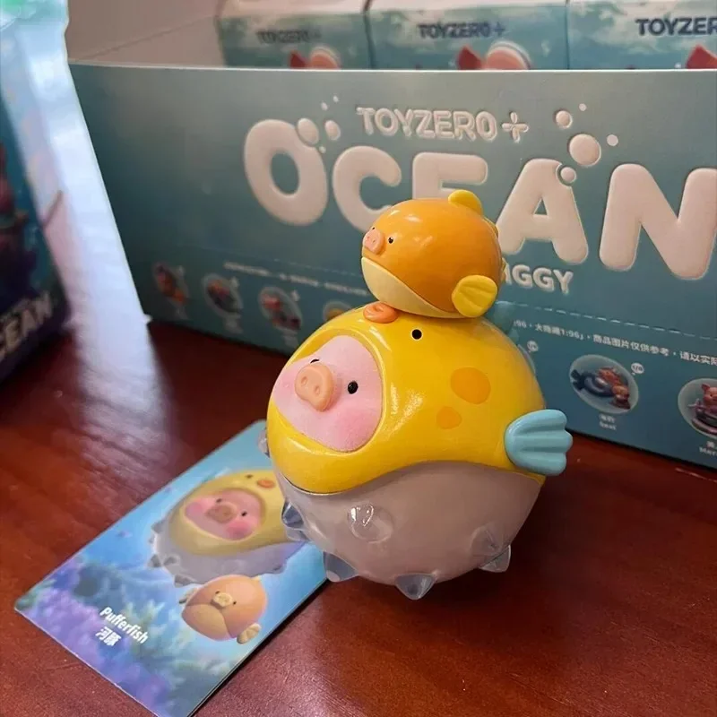 Lulu The Piggy Ocean Series Blind Box Kawaii Tide Player Action
