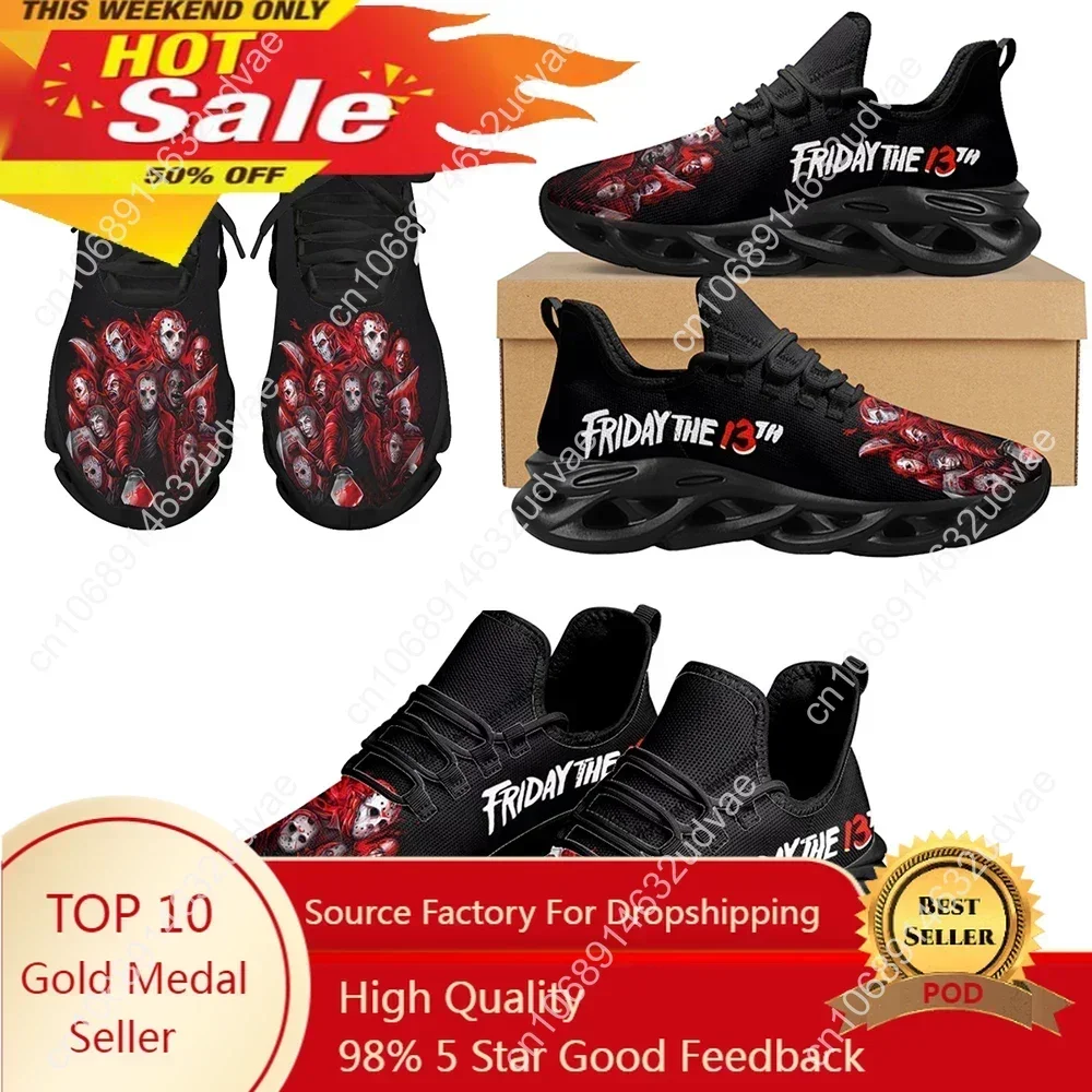 Horror Movie Character Sneakers Jason / Michael Myers / Freddy Krueger / Chuck Air Cushion Shoes Halloween Tennis