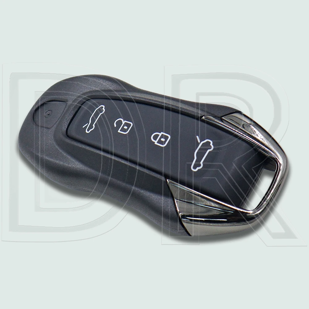 DR Car Remote Key Shell Case Housing Cover For Porsche Panamera Macan Ev Spyder Carrera 911 970 981 991 Cayman Cayenne Taycan