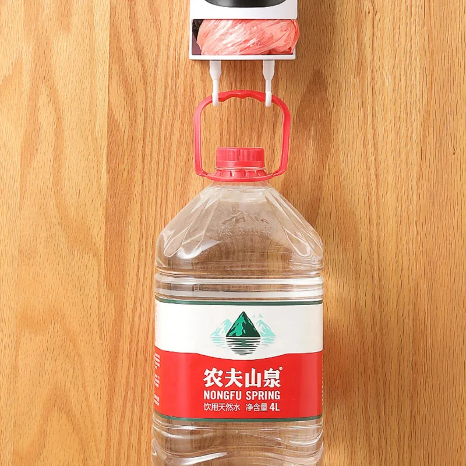 Wall-Mounted Garbage Bag Storage Box Kitchen Storage Bathroom Organizers Plastic Bag Containers Wall Shelf Home Supplies