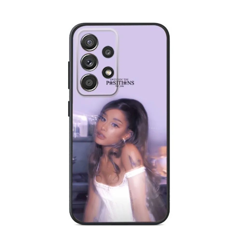 A-Ariana G-Grande Phone Case For Samsung S24,S23,S22,S21,S20,S10,S10E,S9 Ultra Plus FE Note 20 Ultra 10 9 Plus Case