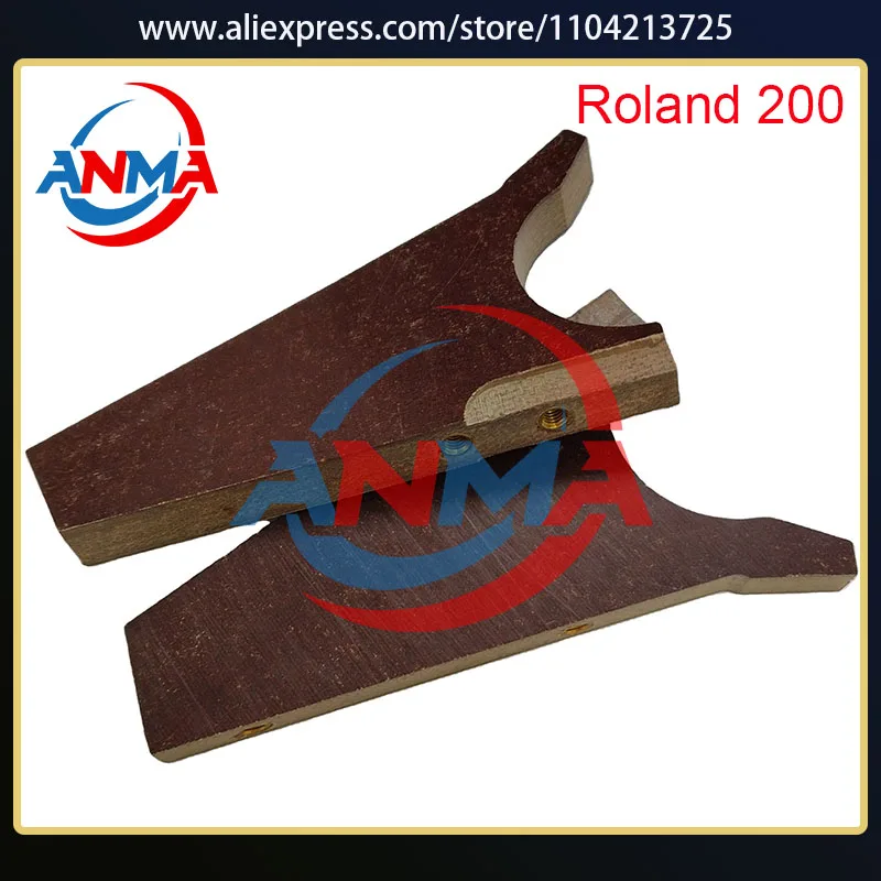 Man Roland 200 Wood Ink Duct End Block Printing Machine Parts Ink Fountain Divider