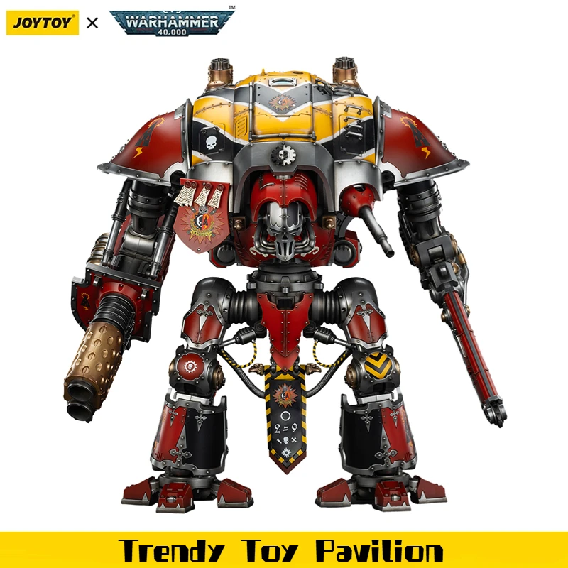 

【Предпродажа】JOYTOY Warhammer 40K Imperial Knights House Raven Knight Errant 1/25 Фигурка игрушки