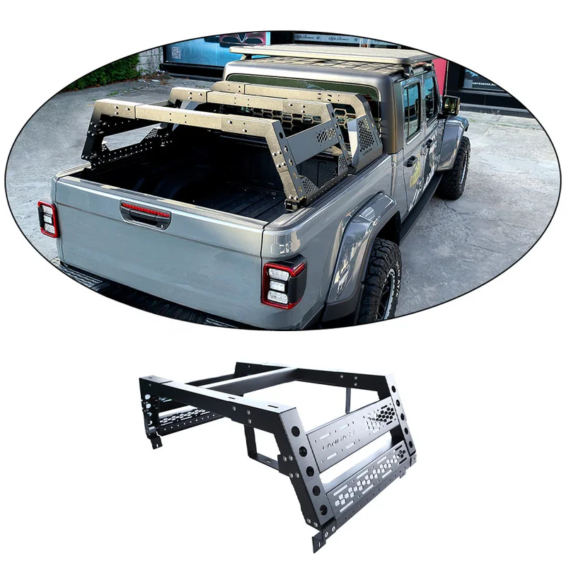 Auto Parts Pickup Ute Tub Ladder Rack With Mounting Plate For Offroad Refit