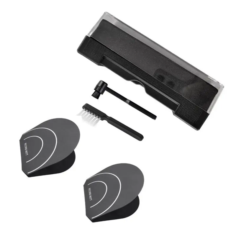 FSTE-Anti-Static Record Cleaning Kit Dust Remover LP Vinyl Phonograph Turntable Player Records Cleaning Accessories