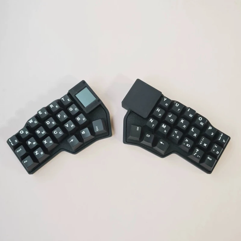 Corne Bluetooth Touchpad Split Keyboard Kit Customized Wireless Dual-mode Support Zmk 3‑finger Directional Swipe Office Keyboard