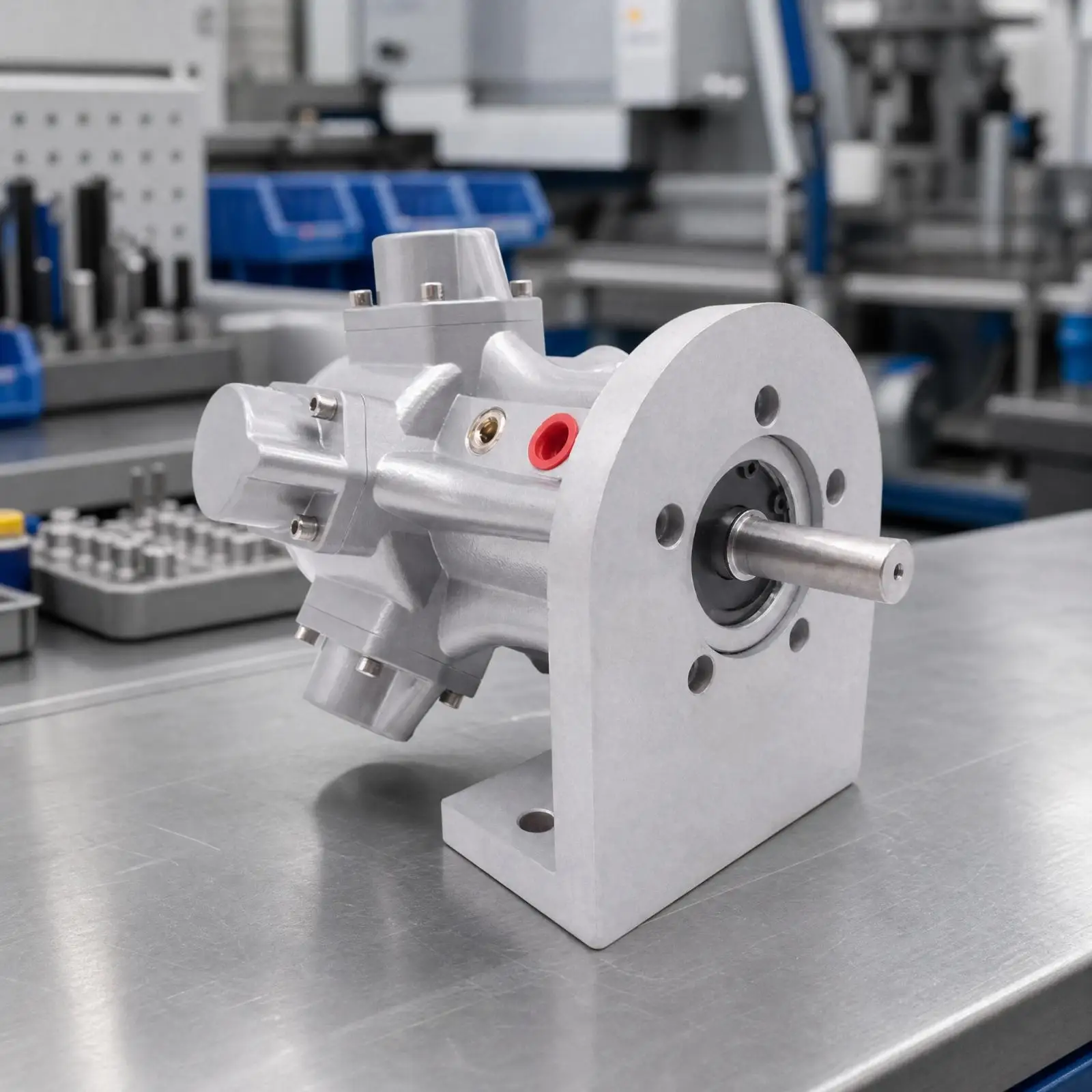XS-HS075 Piston Pneumatic Motor Ex H IB T4 Gc Rated XS-HS075 Pneumatic Motor Industrial for Work Areas, Machinery Automation