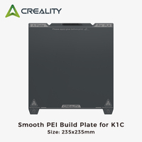 Creality K1C Smooth PEI Build Plate 235x235mm Without Soft Magnetic Sticker 3D Printer Accessories