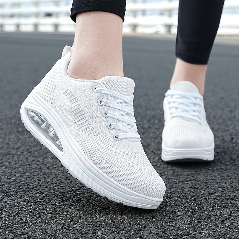 Sneakers Women\'s White Shoes for Women Air Sports Casual Platform Mens Sport Shoe Tenis Masculino Zapatillas Footwear