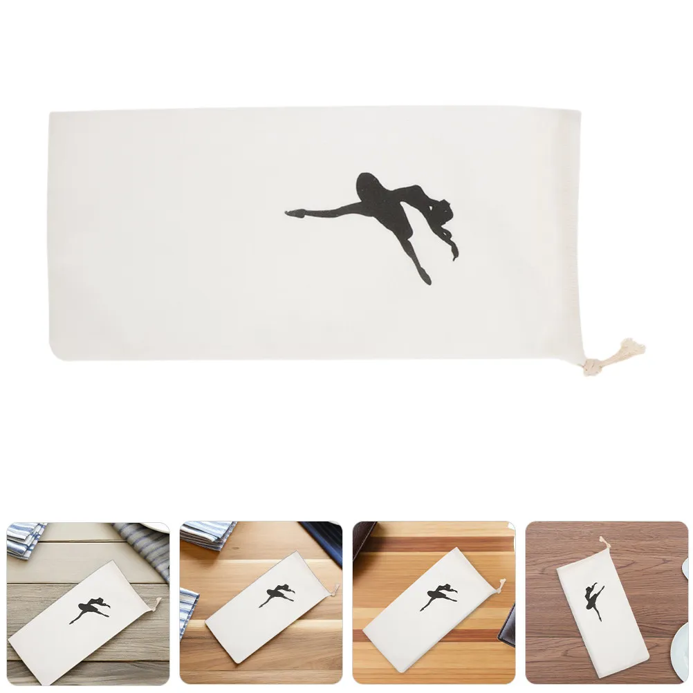 5 Pcs Cloth Drawstring Bag Ballet Shoe for Bags Dance Accessory Carrier Shoes