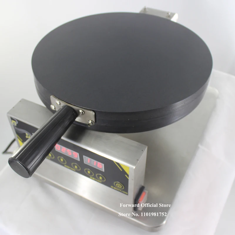 1500W Electric Crepe Pancake Maker Machine Omelette Maker 30cm Big Diameter with Non-stick Coating Pancake Machine