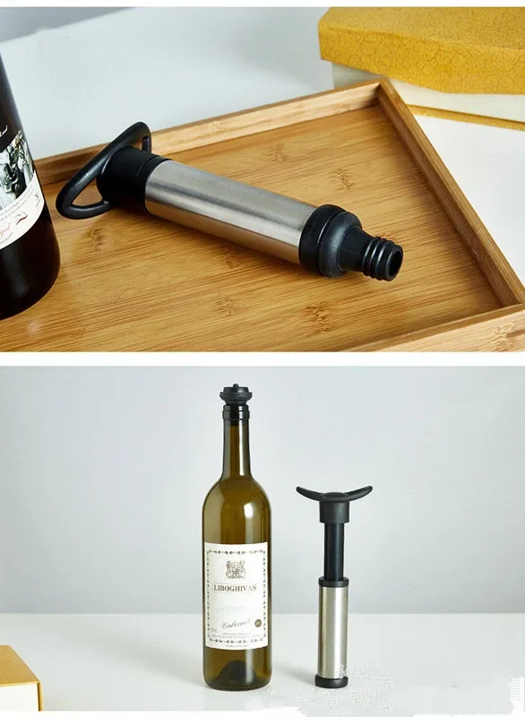 

Wine Pump Bottle Corks Stopper Bar Vacuum Caps Hat Preserver Wine Drinks Bar Accessories For Preserving And Sealing Wine OK 0376