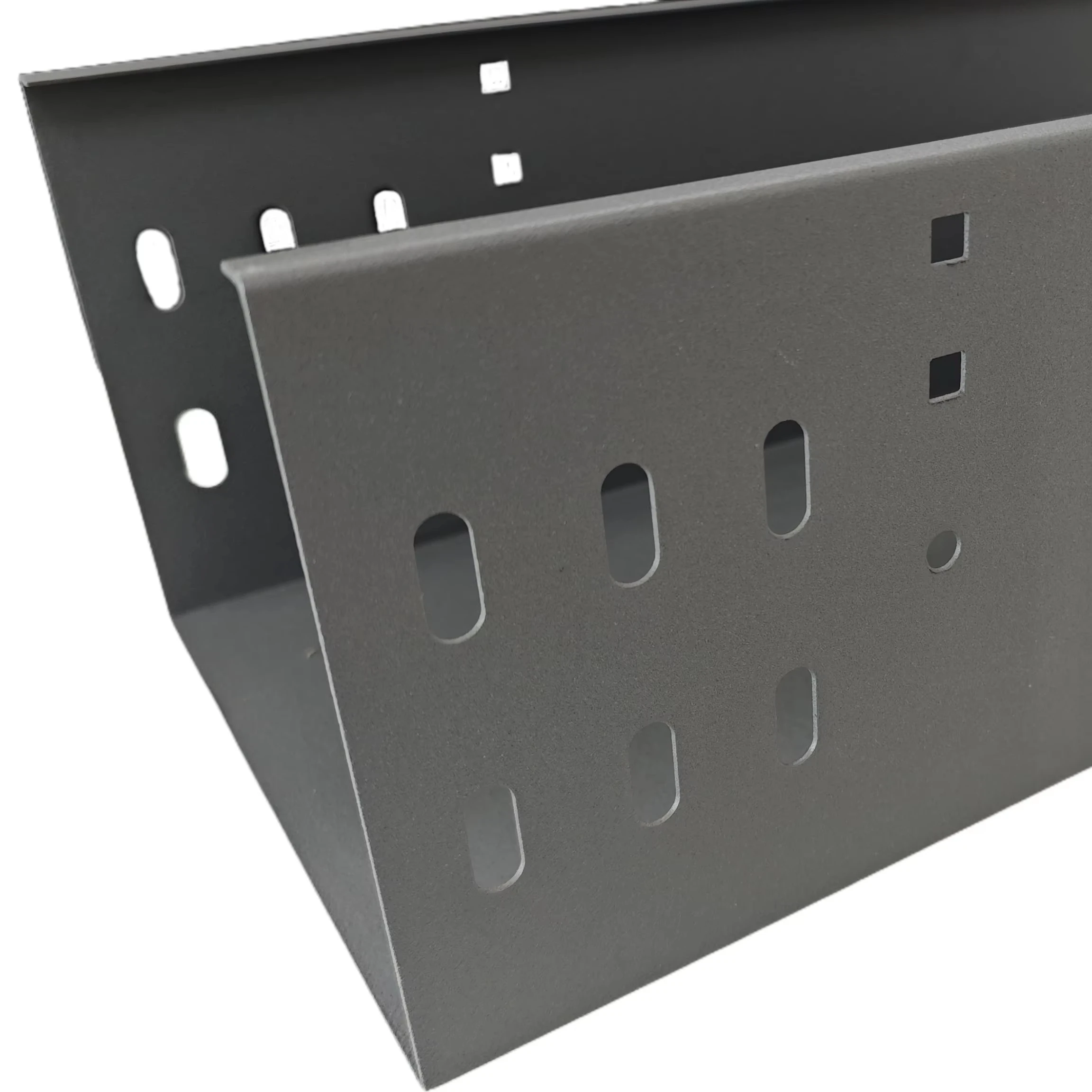 Hot Selling Premium Cable Tray Aluminum Alloy Metal Galvanized with Cover Industrial Construction Wire Mesh for Cable Laying