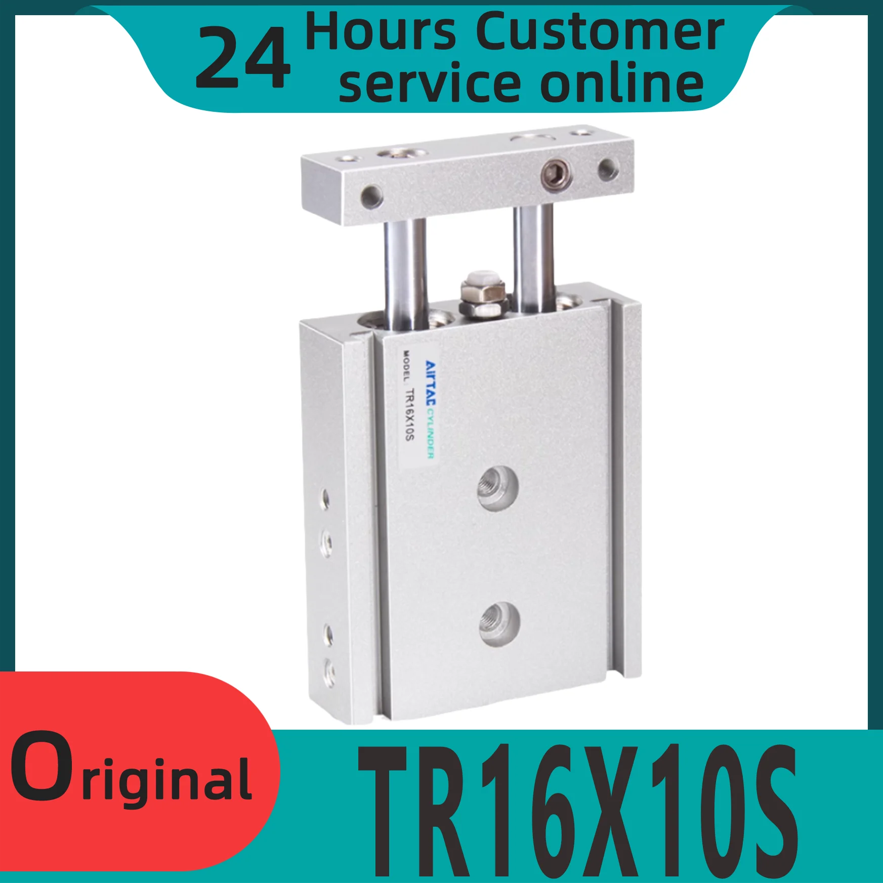 

Brand new original dual axis double rod TR16X10S TR16X20S TR16X25S TR16X30S cylinder