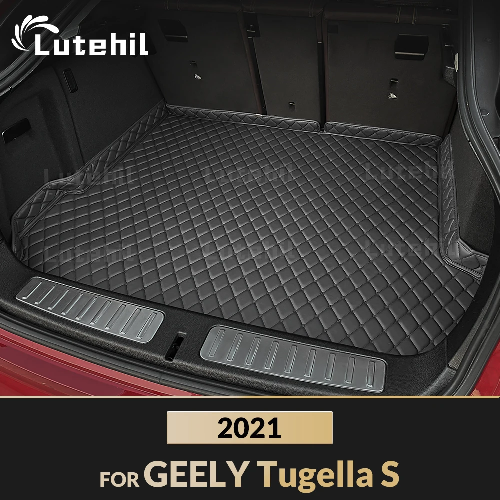 

Коврик в багажник автомобиля для GEELY Tugella S 2021, индивидуальный коврик для багажника, аксессуары для интерьера, чехол