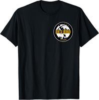 Official Dirty Miner Gold Rush Black and Gold Yukon Miner T-Shirt