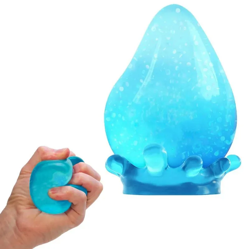 Soft And Big Water Drops Pinch Simulation Dream Water Drop Slow Rebound Pinch Ornament Office Relaxation Pinch Ornaments