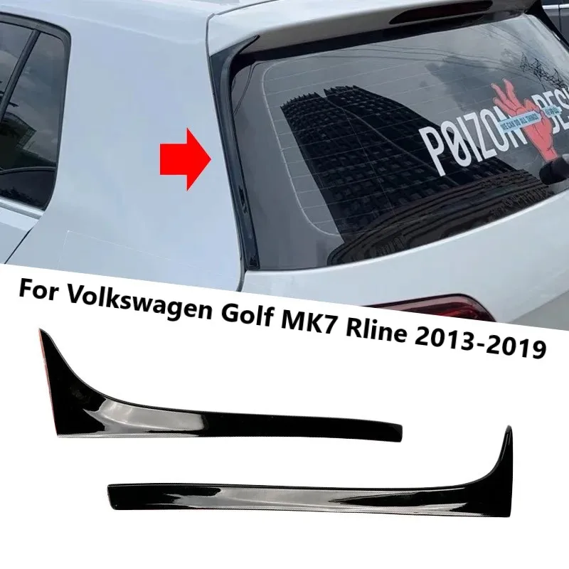 

Car Rear Side Spoiler for Volkswagen VW Golf7 MK7 Rline 2013-2019 Tail Wing Exterior Tuning Car Accessories Aftermarket