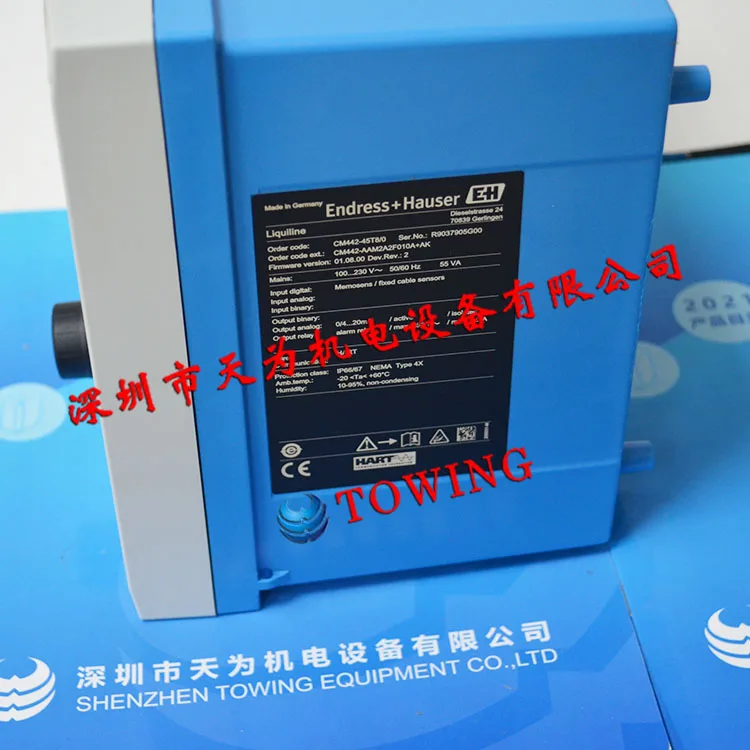 [Genuine - Quality Assurance One Year] E + H Transmitter PH Meter Acidity Meter CM442-45T8/0