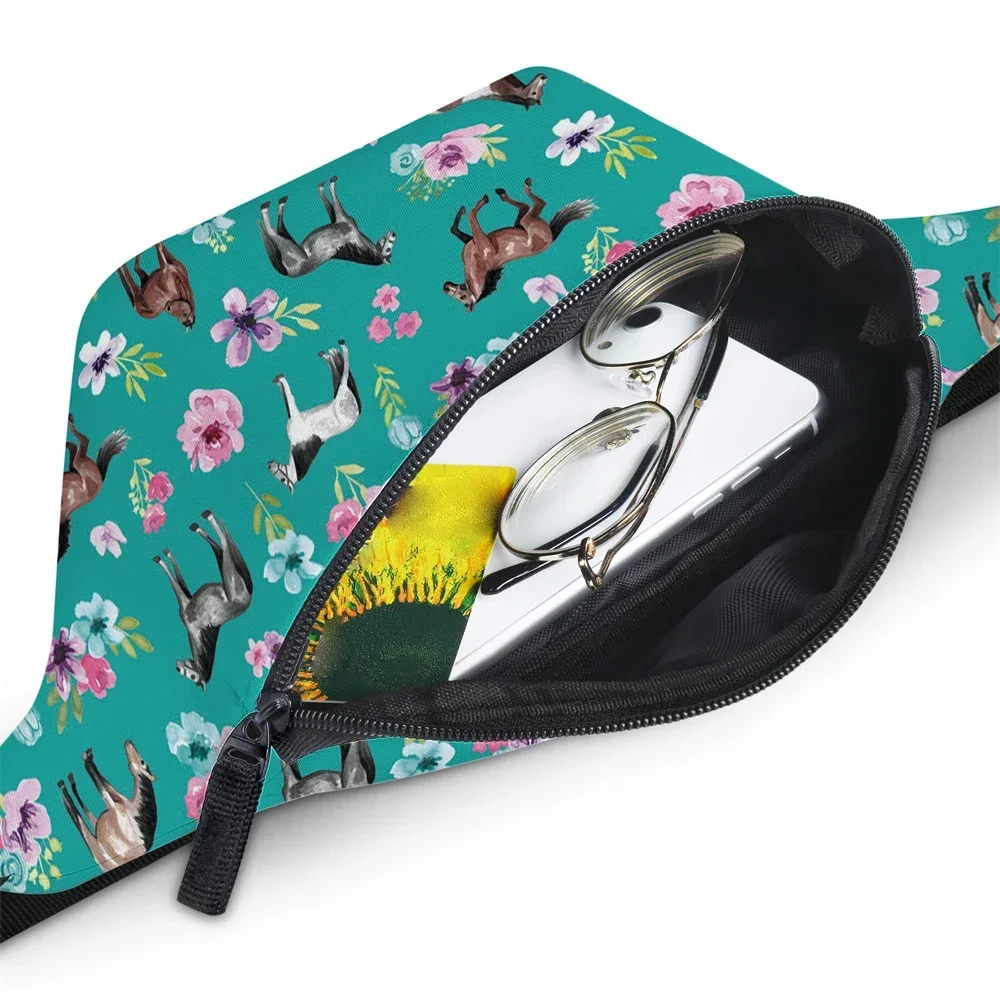 Animal Horse Fanny Packs dla kobiet Fanny Pack dla mężczyzn Torba na pasek Crossbody Fanny Packs dla kobiet Running Fanny Pack Waist Pack — zdjęcie 4