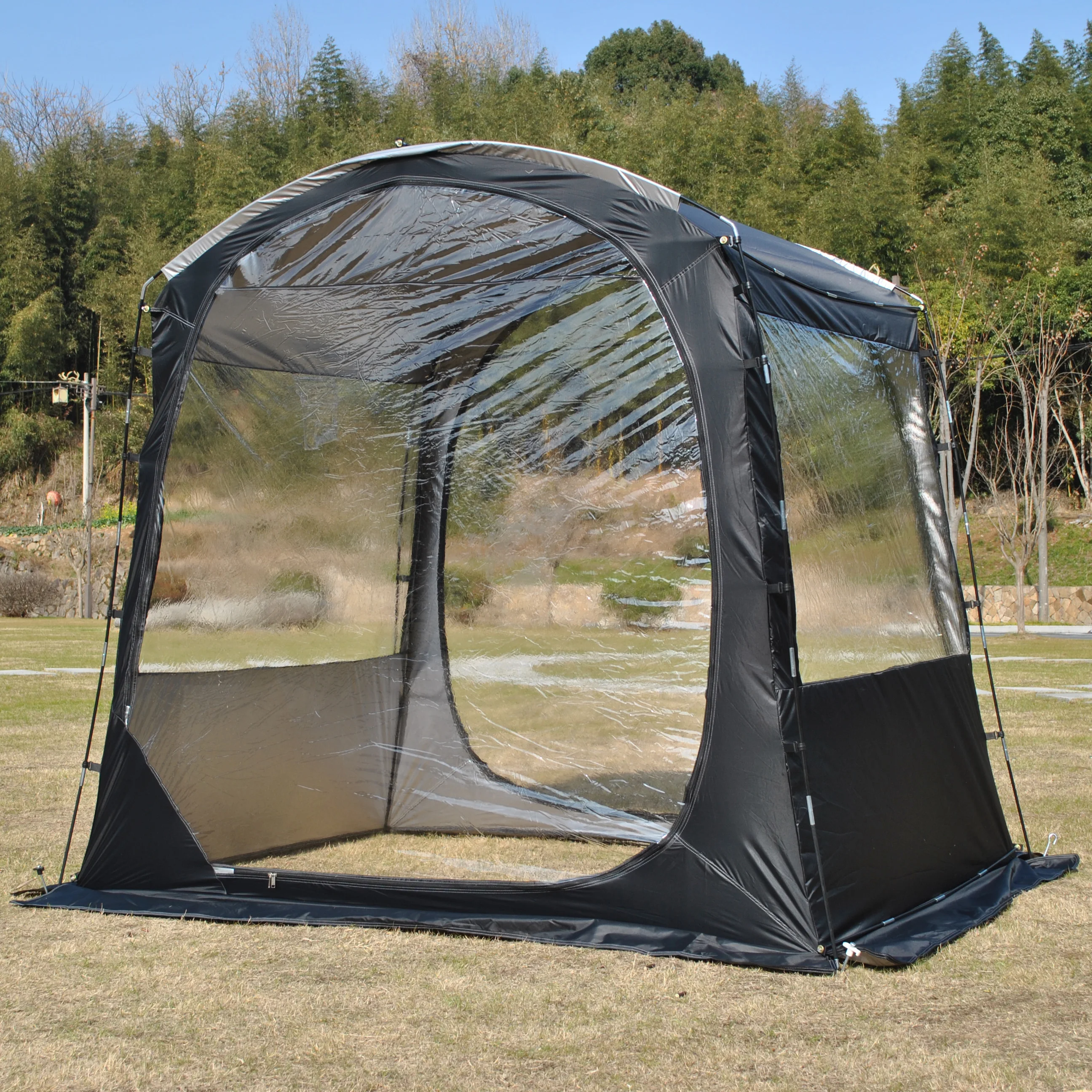 

Portable Sports Tent Shelter Fits 2-4 Persons,Clear Bubble Tent for Sports Game and Camping,Providing Shelter From Wind and Rain