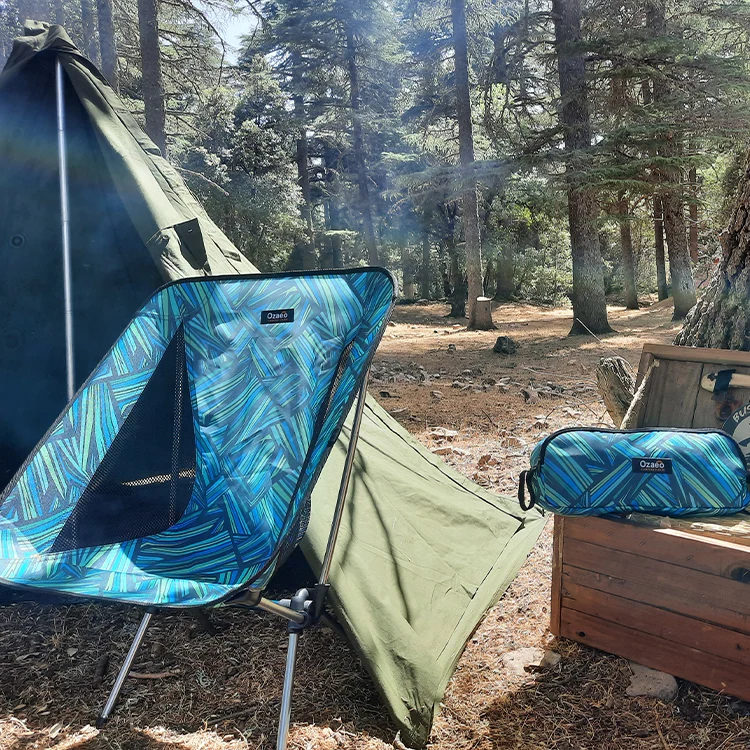 Portable Folding Camping Chair Lightweight Moon Chair Outdoor Fishing Chair Manufacturer view 3