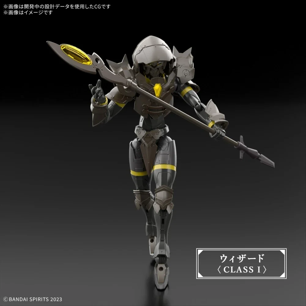 Op voorraad Bandai Original 30MF Class Up Armor 3-in-1 Set: Rosan Sorcerer, Wizard&Enchanter Model Kit Core & Armor Cross System