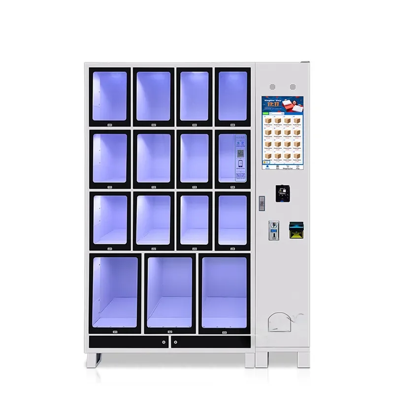 Factory Direct Supply Smart Locker Vending Machine 15 Compartments Highly Scalable Automated Retail Vending Machine Locker