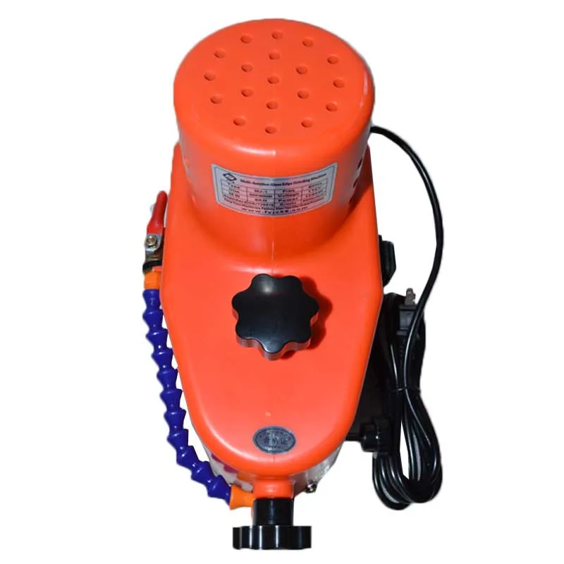 Amoladora de borde de vidrio portátil de 220V y 800W, rectificadora de piedra, borde recto pequeño, borde redondo, máquina de borde de azulejos de hipotenusa