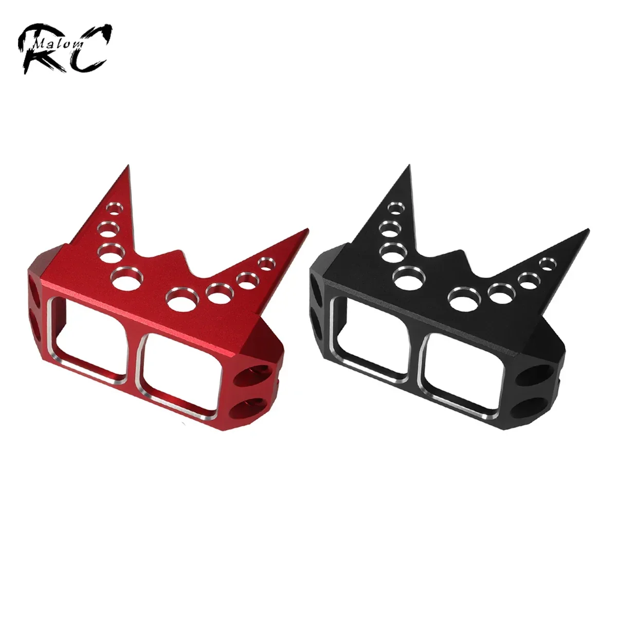 CNC Aluminum Steering Servo Guard Armor SOA Cover for 1/10 Cheater Rigs RC Crawler Roll Cage Capra RR10 Wraith Rock Bouncer DIY