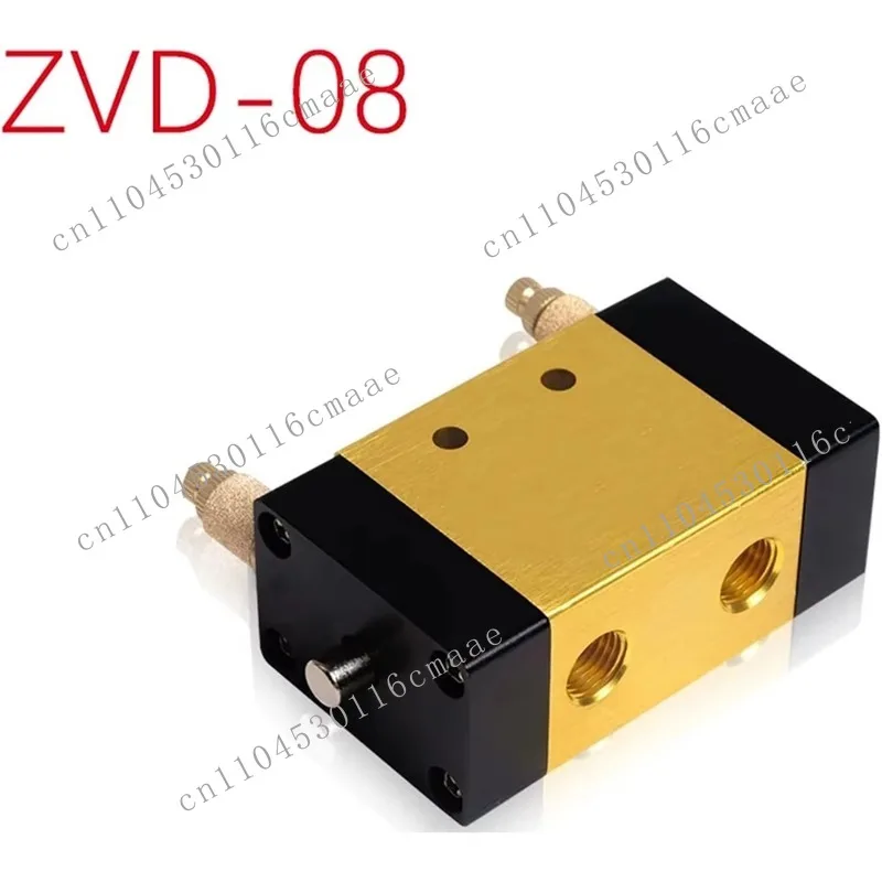 ZDV-08 Pneumatic Air Valve Cylinder Switch Automatic Reciprocating Speed Control Reversing Valve with 6mm Fitting