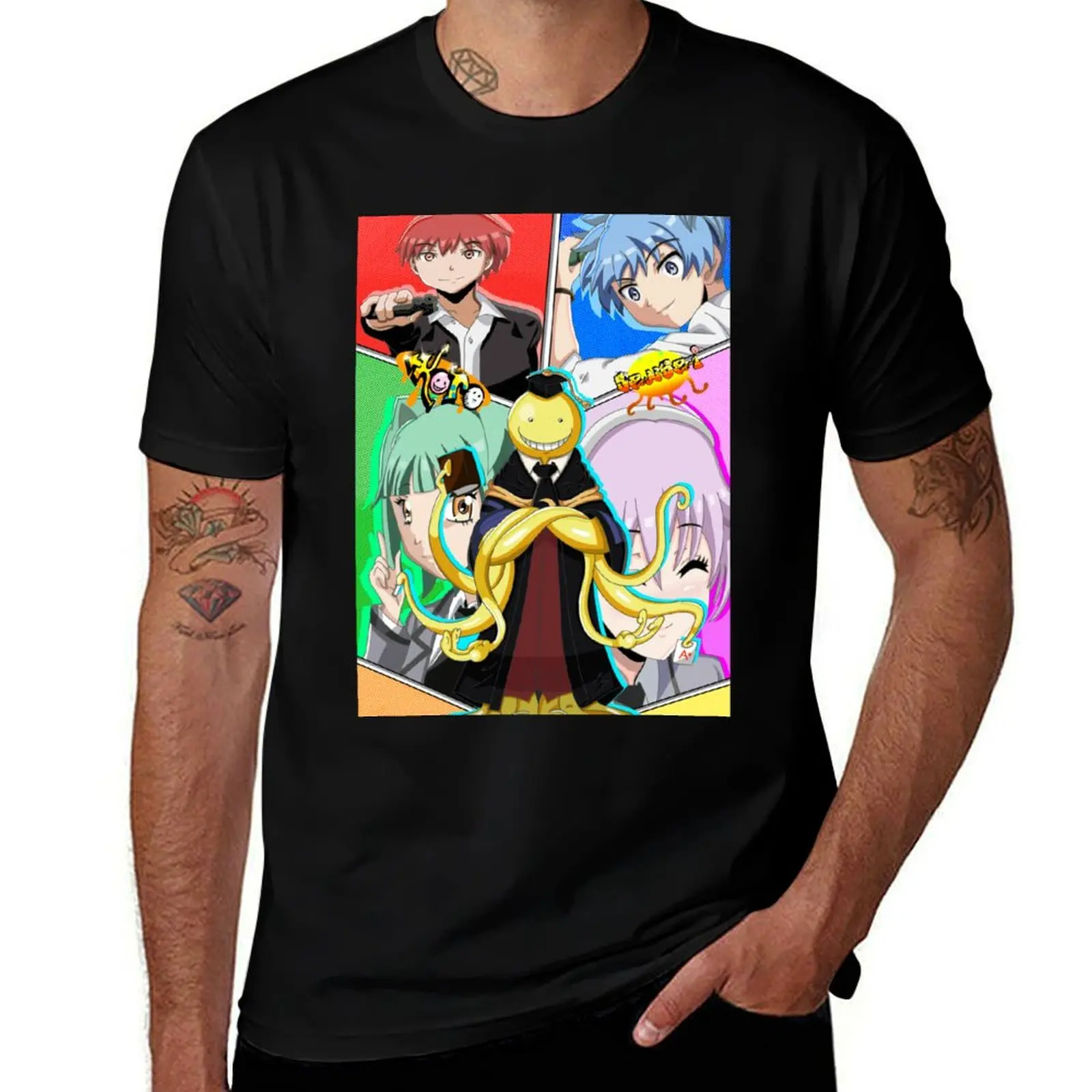 Kore Sensei and his students! T-Shirt Urban Casual Loose Fit Tee T-Shirt