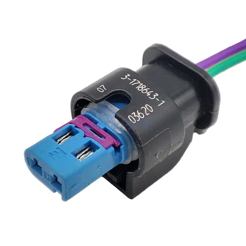 1/5/10 Juego para conector de arnés impermeable automotriz hembra de 2 pines 3- 1718643 -1 3- 1718647 -1 C 0090-235