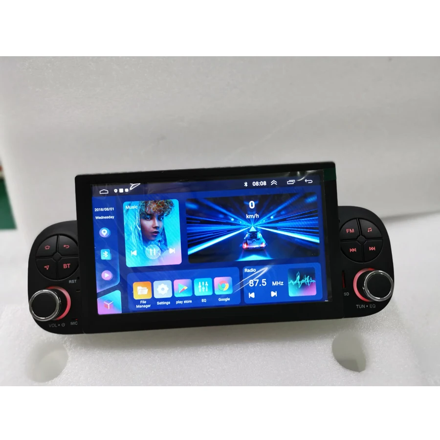 Carplay Auto Android 15 12G + 512G IPS Auto Multimedia Player GPS 4G Bluetooth WIFI RDS radio Für FIAT Frorino deckless 2013-2016