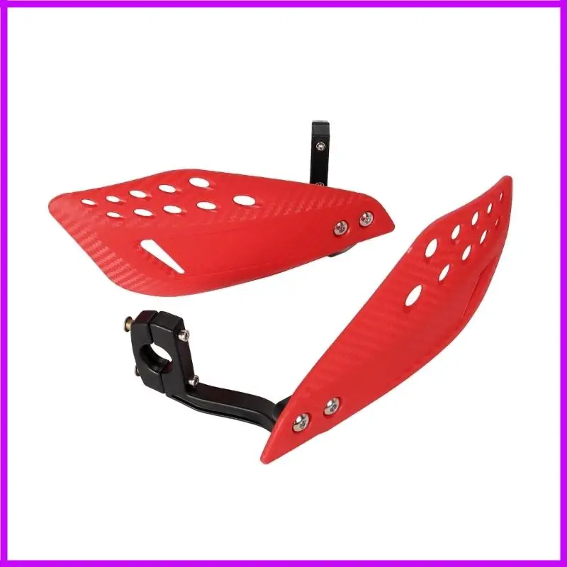 R9CC Handlebar Guard Pair for Dirt Bikes and Motorcycles with Sport Vented Shells and Clamp On Mounting Hardware