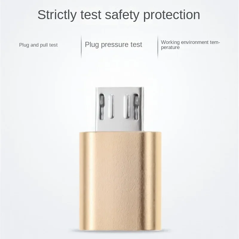 USB نوع C أنثى إلى مايكرو USB ذكر محول موصل نوع C مايكرو USB مهايئ شاحن V8 شحن محولات نقل البيانات