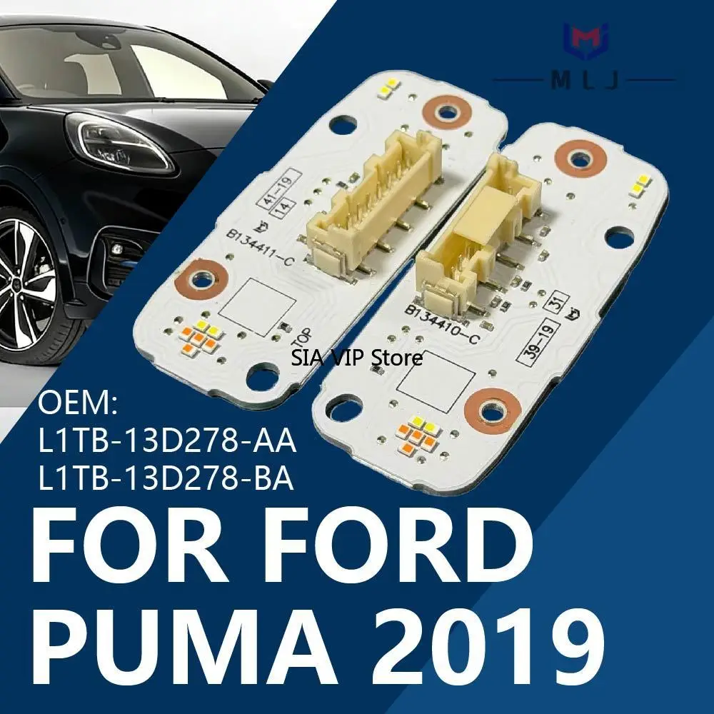 L1TB-13D278-AA Car Headlight Suitable for 2019-2021 Ford Puma LED Angel Eye Modules and Headlight Chip Modules L1TB-13D278-BA