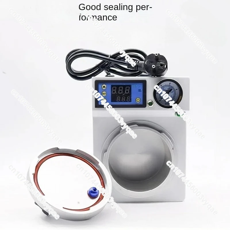 Factory Price Portable Dental Lab Automatic Polymerizer & Curing Pressure Pot with Digital Display, Silicone Adsorption  0.4MPa