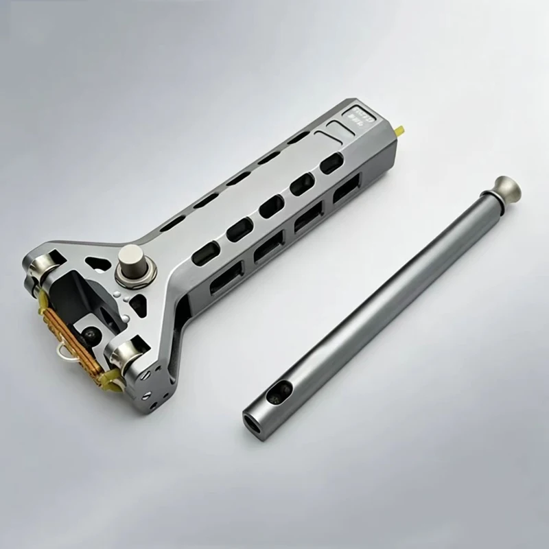 1PC NEW Outdoor Portable EDC Aluminum Alloy Automatic Slingshot Camping, Hiking and Hunting Tool view 4