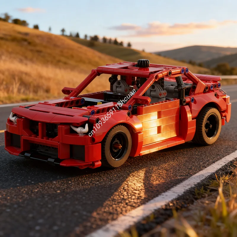 

841 шт. MOC BMWedd Техническая модель Строительные блоки Архитектура Рождественские подарки Сборка DIY Творческое образование Кирпичные игрушки Дети