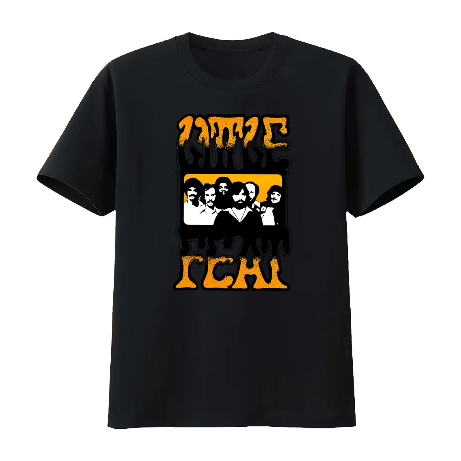 Little Feat 1970 T-Shirt Summer Casual Cotton Tee Oversized Streetwear Tops Vintage Graphic Print Loose Fit Short Sleeve