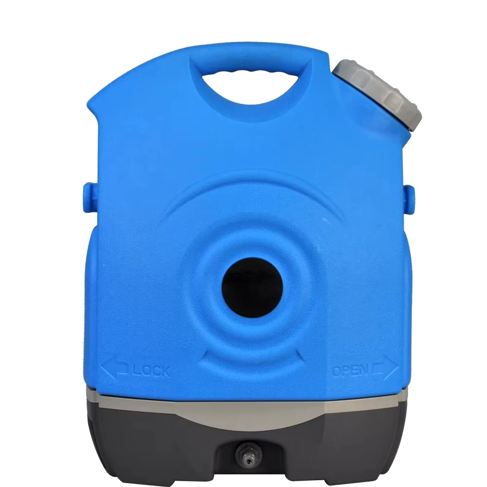 17L Water Tank  Rechargeable High Pressure Cleaner Portable Washer with Water Gun for House Cleaning Outdoor Washing