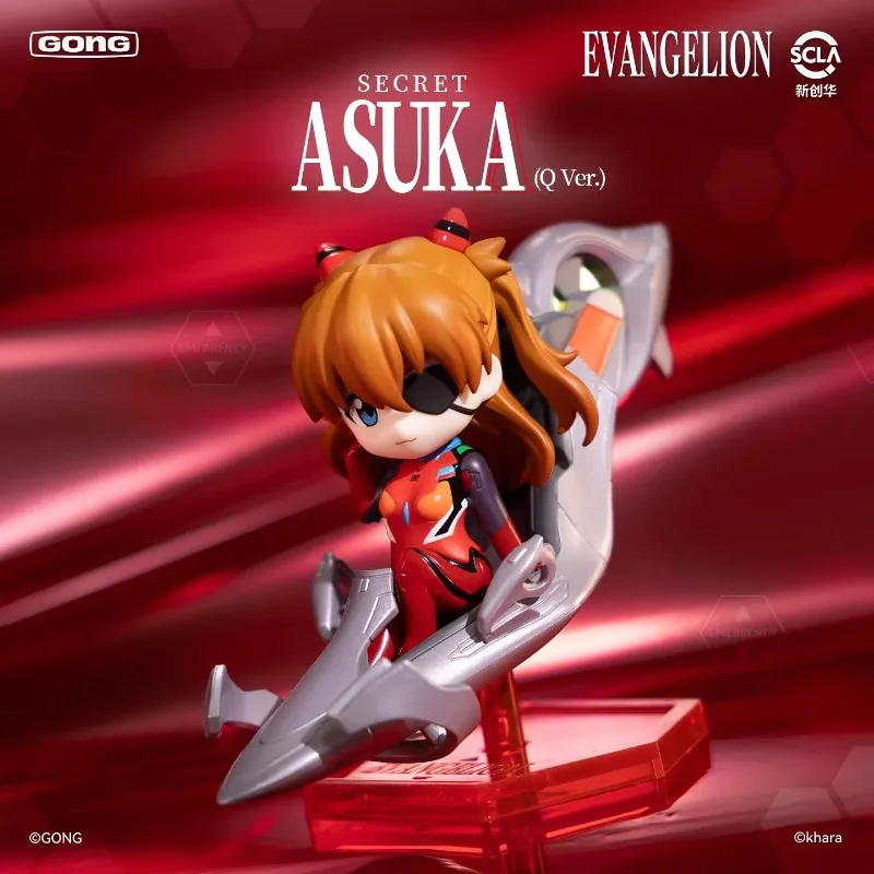 Genuine Pop Mart Evangelion Pilot Series Blind Box Cute Cartoon