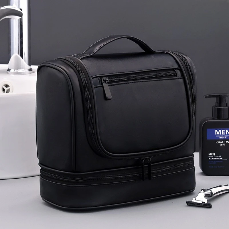 double-layer-travel-cosmetic-bag-hanging-toiletry-organizer-with-handle-large-capacity-waterproof-makeup-storage-pouch-fortrip